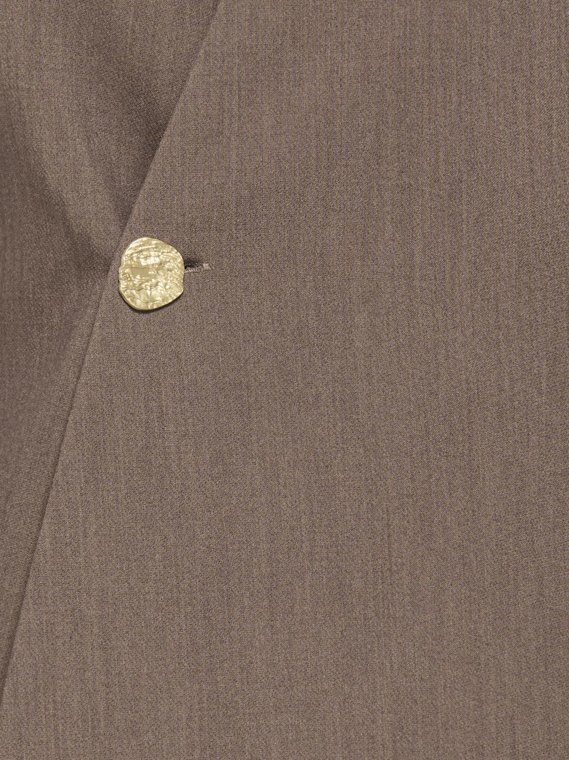 STUCASSIA S/S 1-BUTTON CARDIGAN WVN - 2