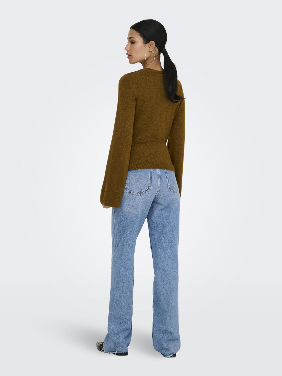JDYBECKY L/S WRAP CARDIGAN KNT - 2
