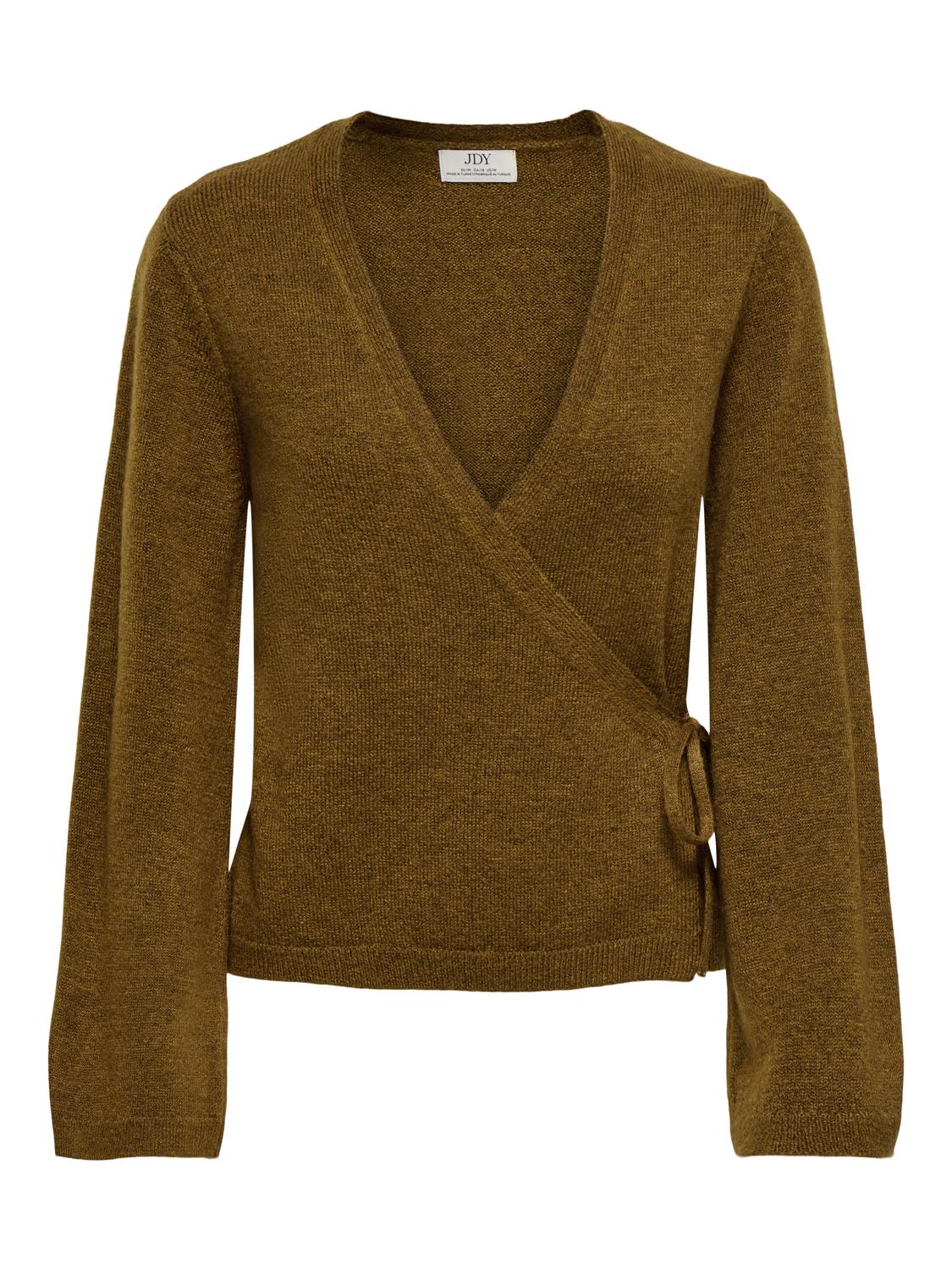 JDYBECKY L/S WRAP CARDIGAN KNT - 3