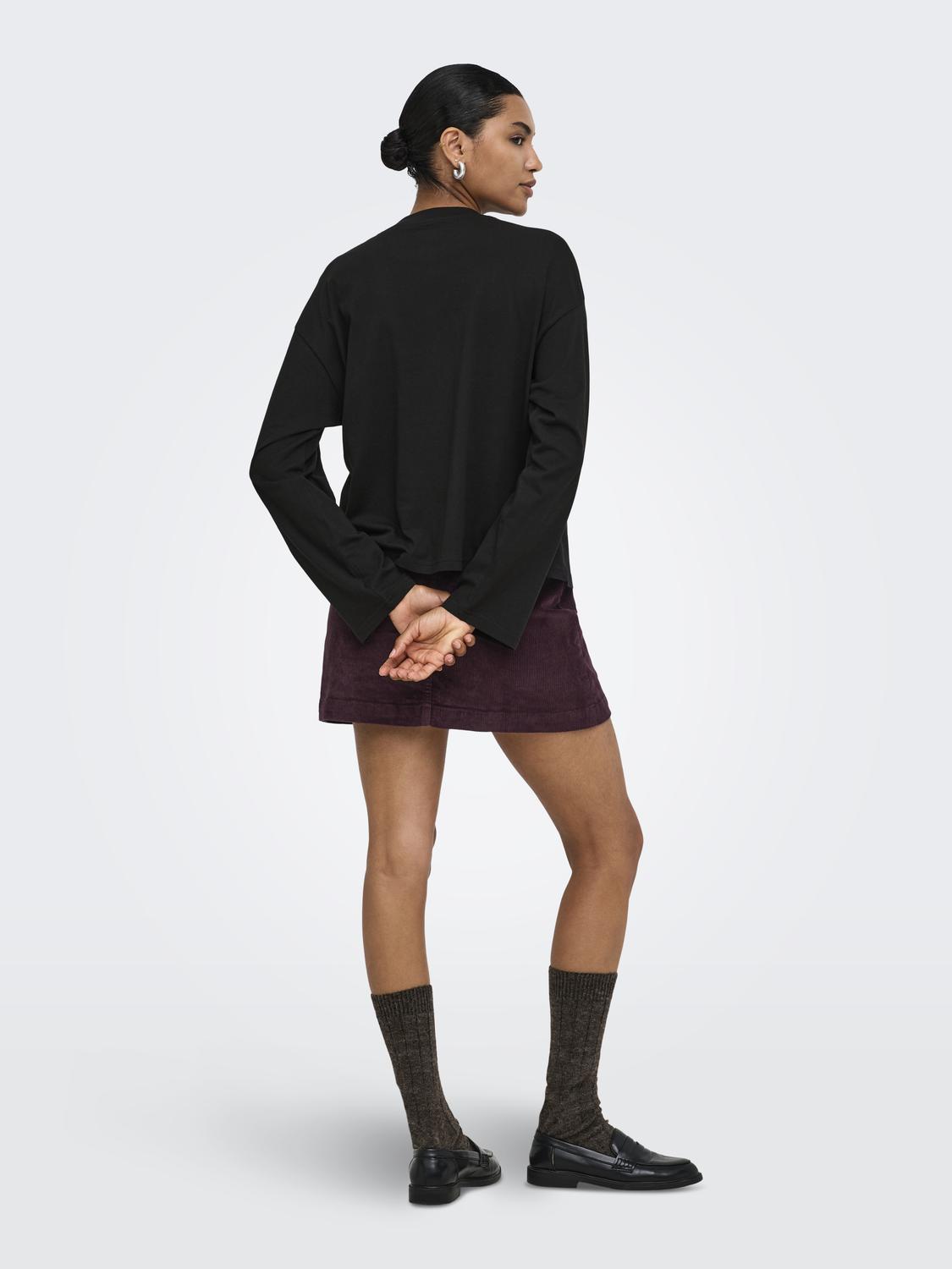 ONLHAPPY L/S O-NECK TEE CC JRS - 2