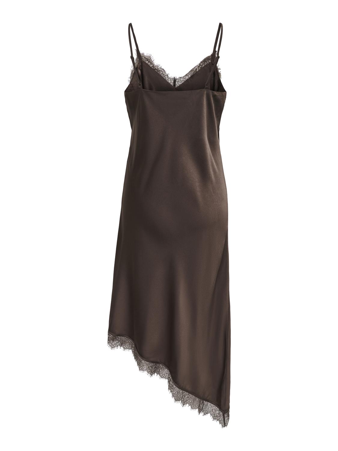 STULUMA SATIN LACE SLIP DRESS WVN - 3