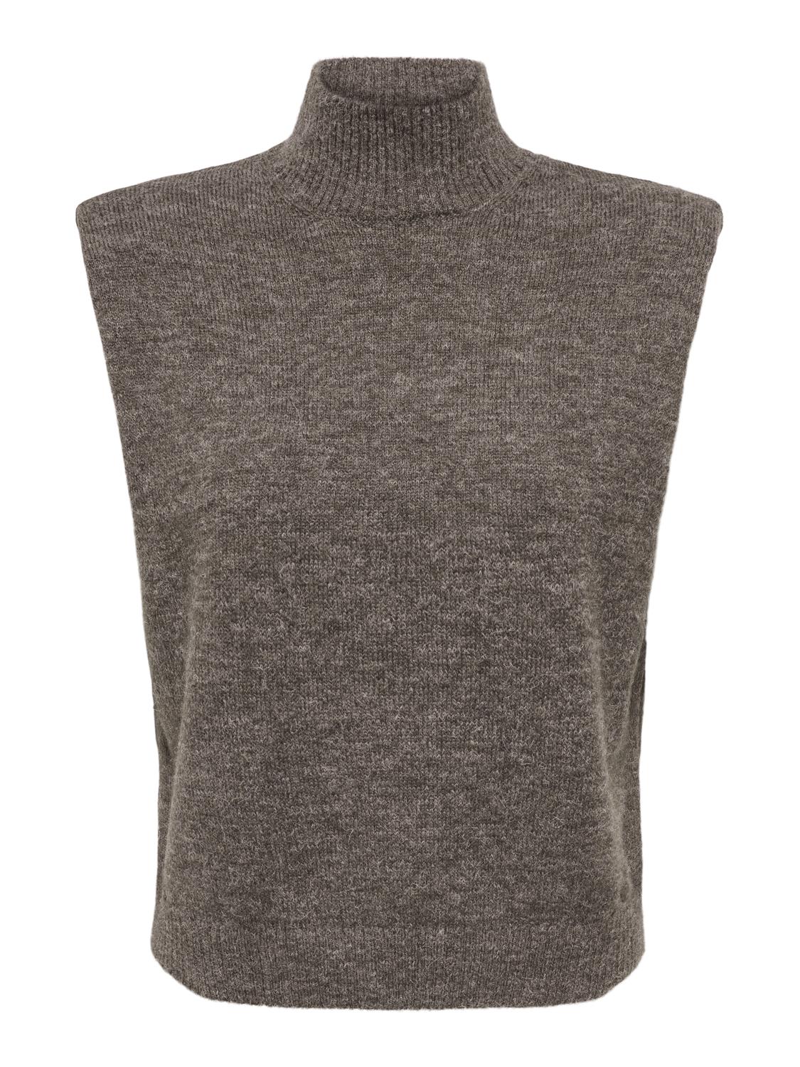 JDYDITTE S/L HN SHOULDERPAD VEST KNT