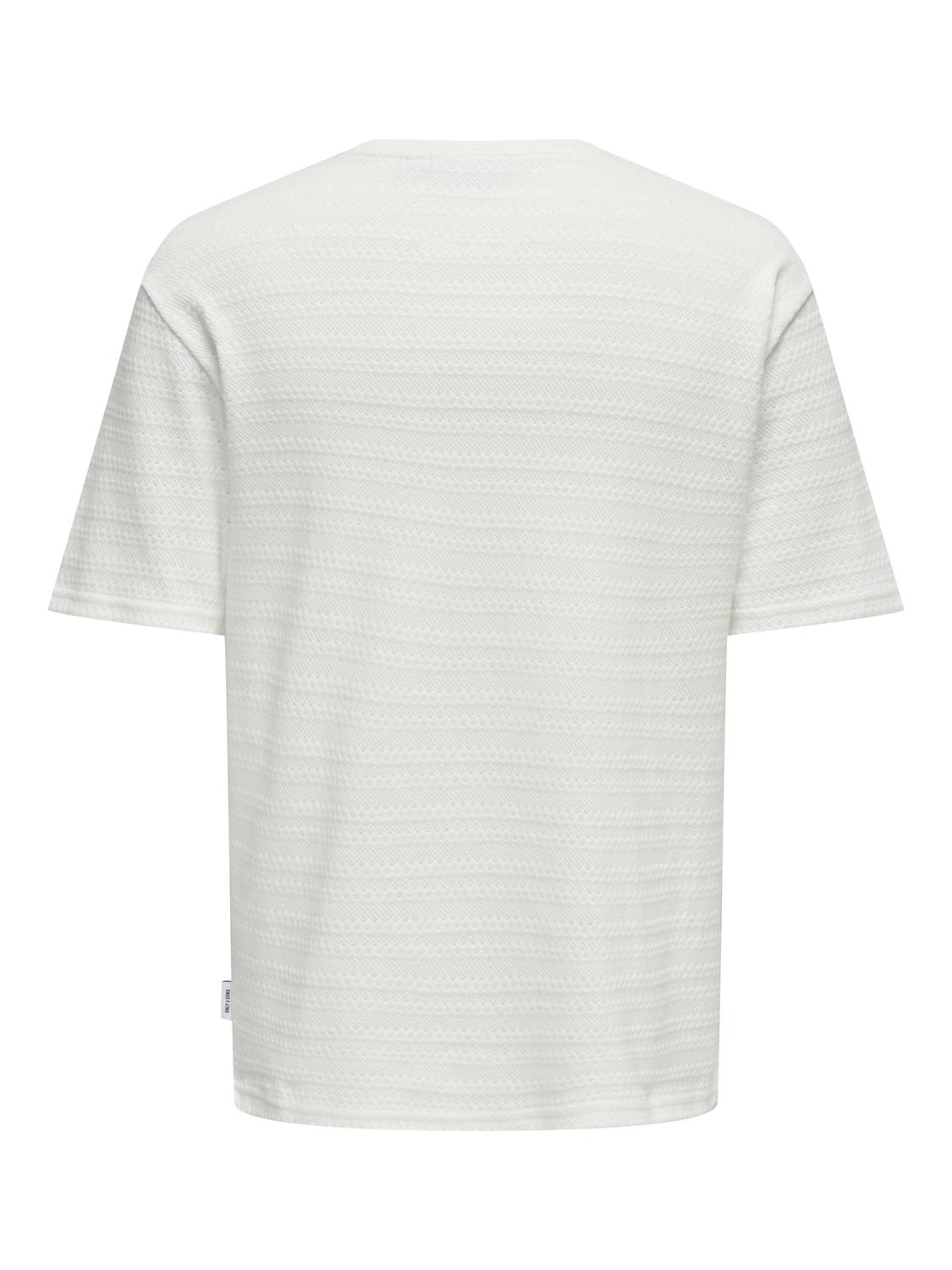 ONSGIVO REG 12 SS CREW KNIT NOOS - 7