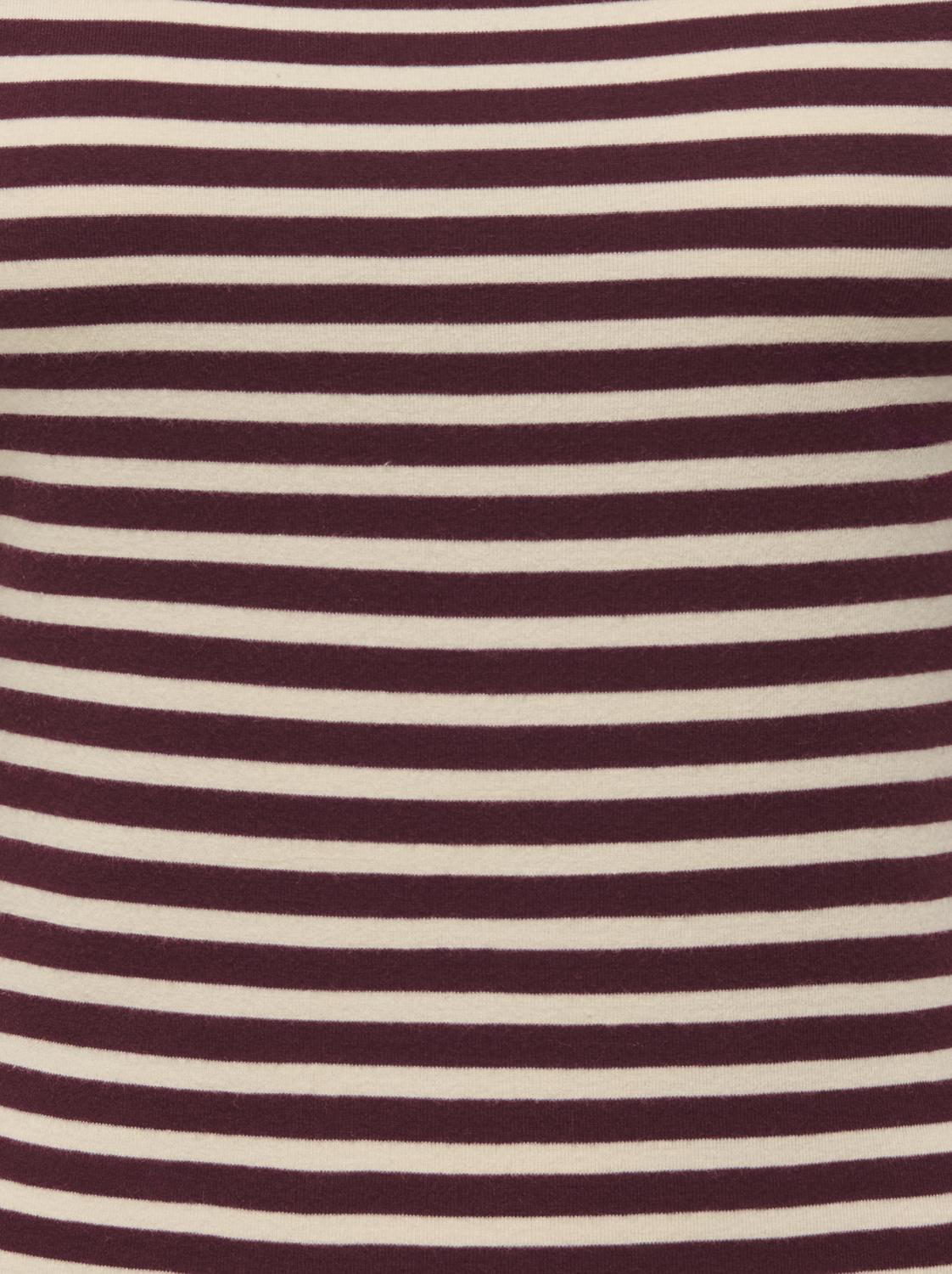 PGSINA L/S STRIPED BOATNECK TOP JRS - 2
