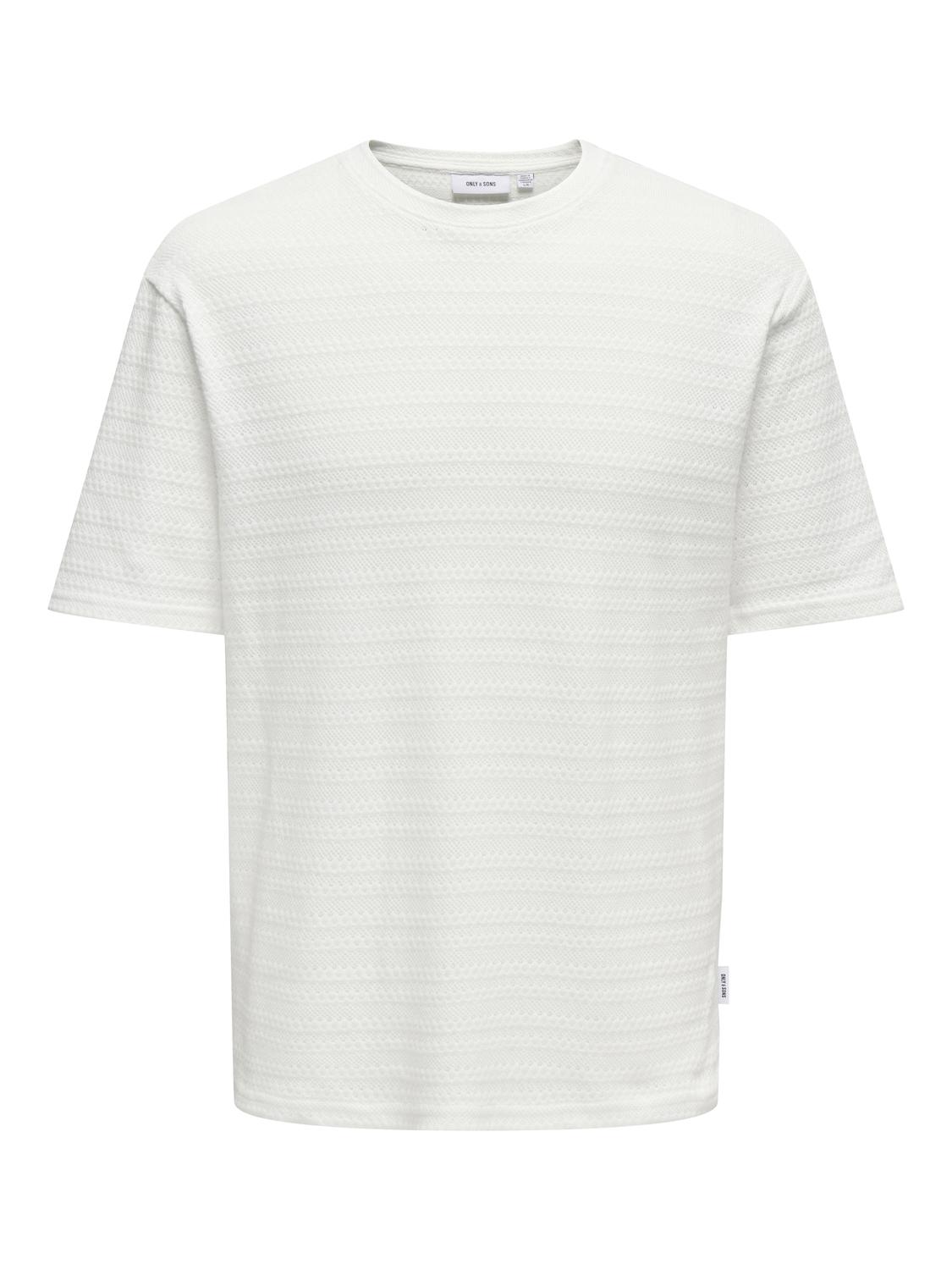 ONSGIVO REG 12 SS CREW KNIT NOOS - 3