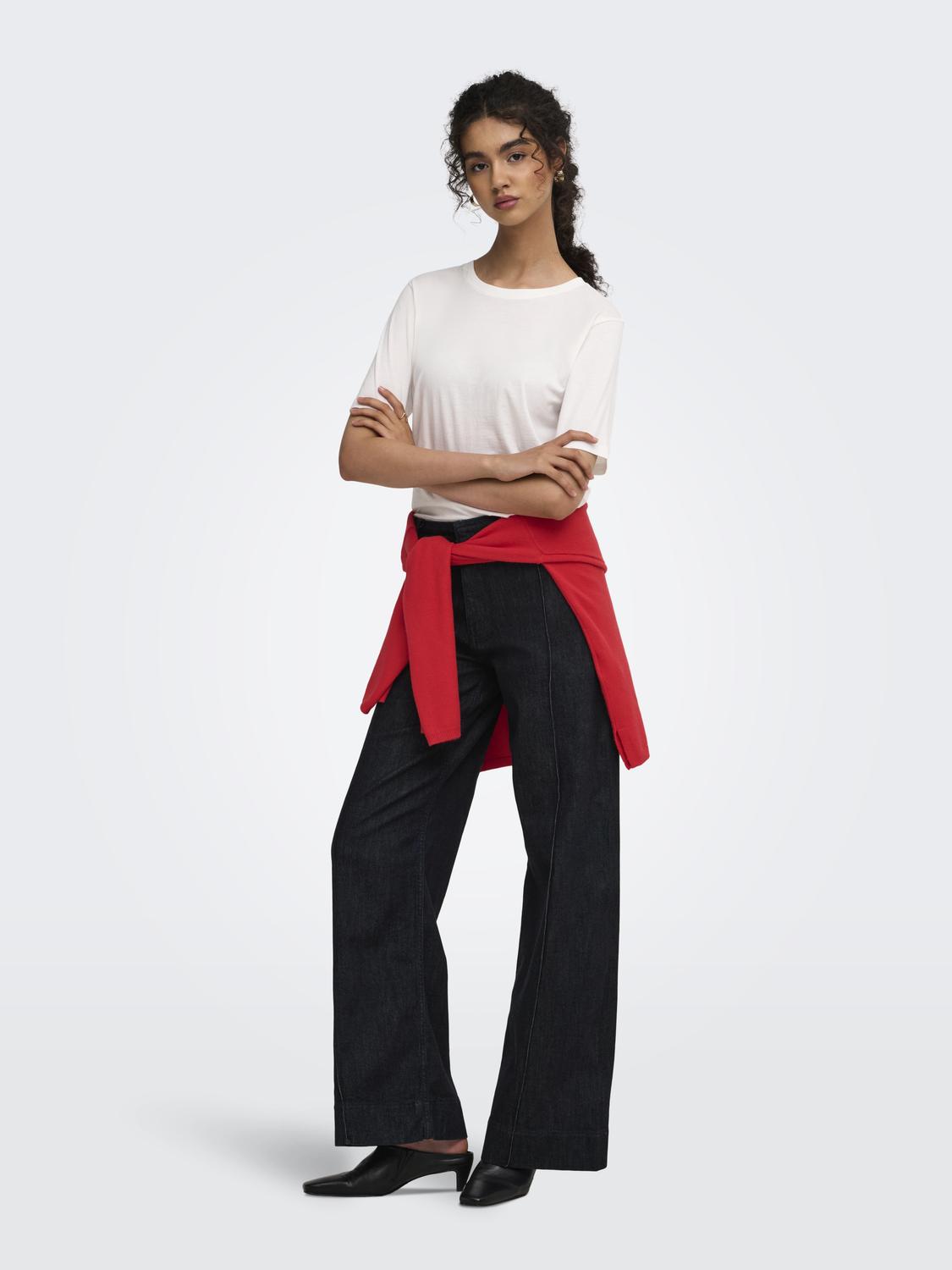 ONLOLIVIA HW TAILORED WIDE DNM TAI687 - 6