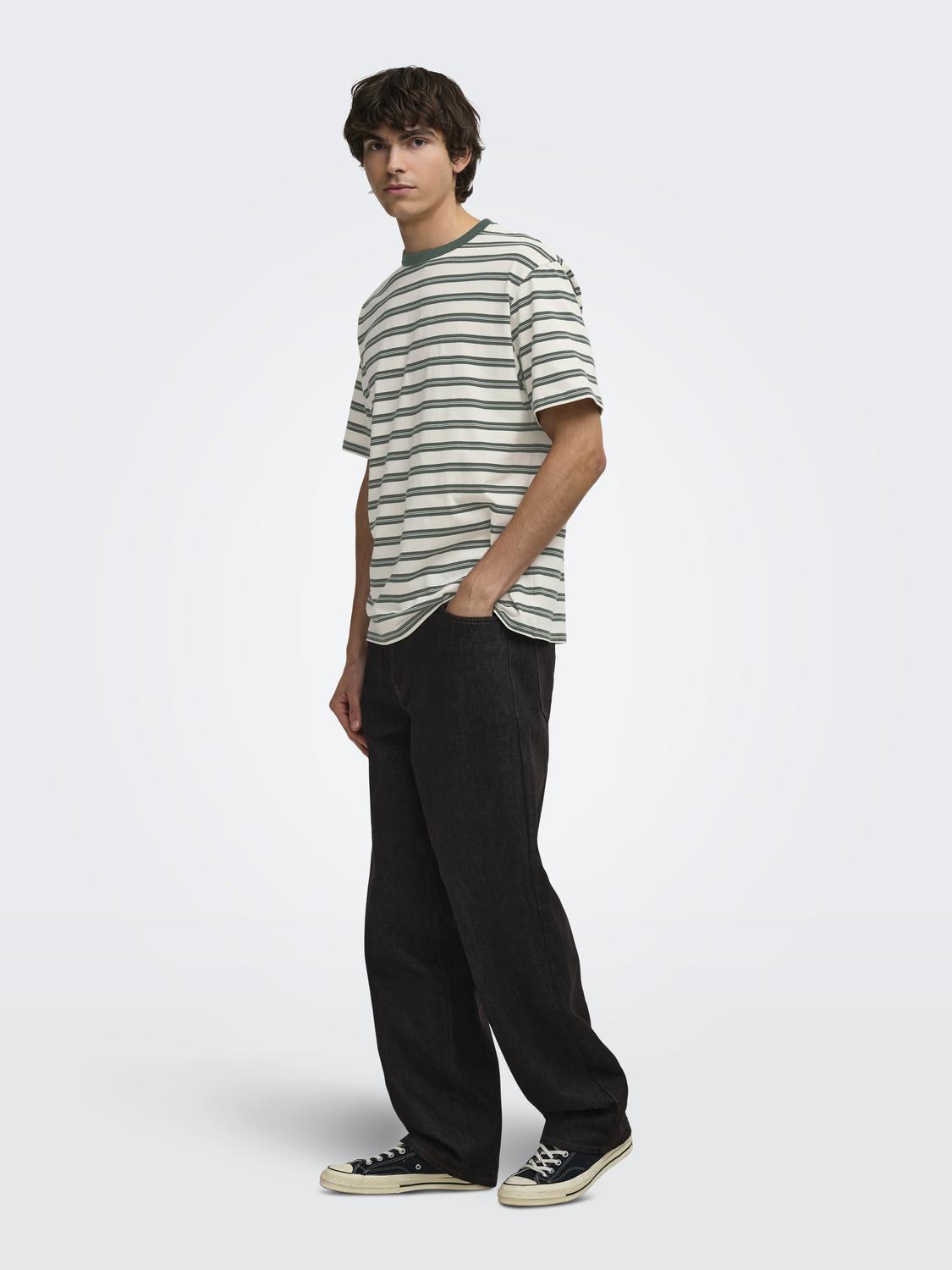 ONSGEORGE RLX SS STRIPE TEE NOOS - 6