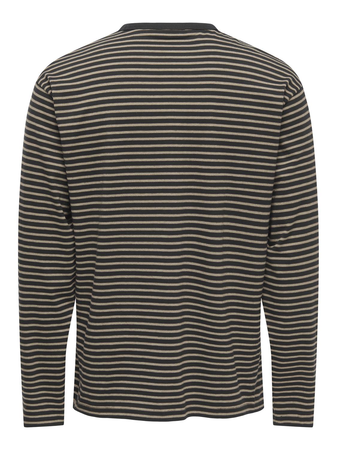 ONSGEORGE RLX LS STRIPE TEE NOOS - 7