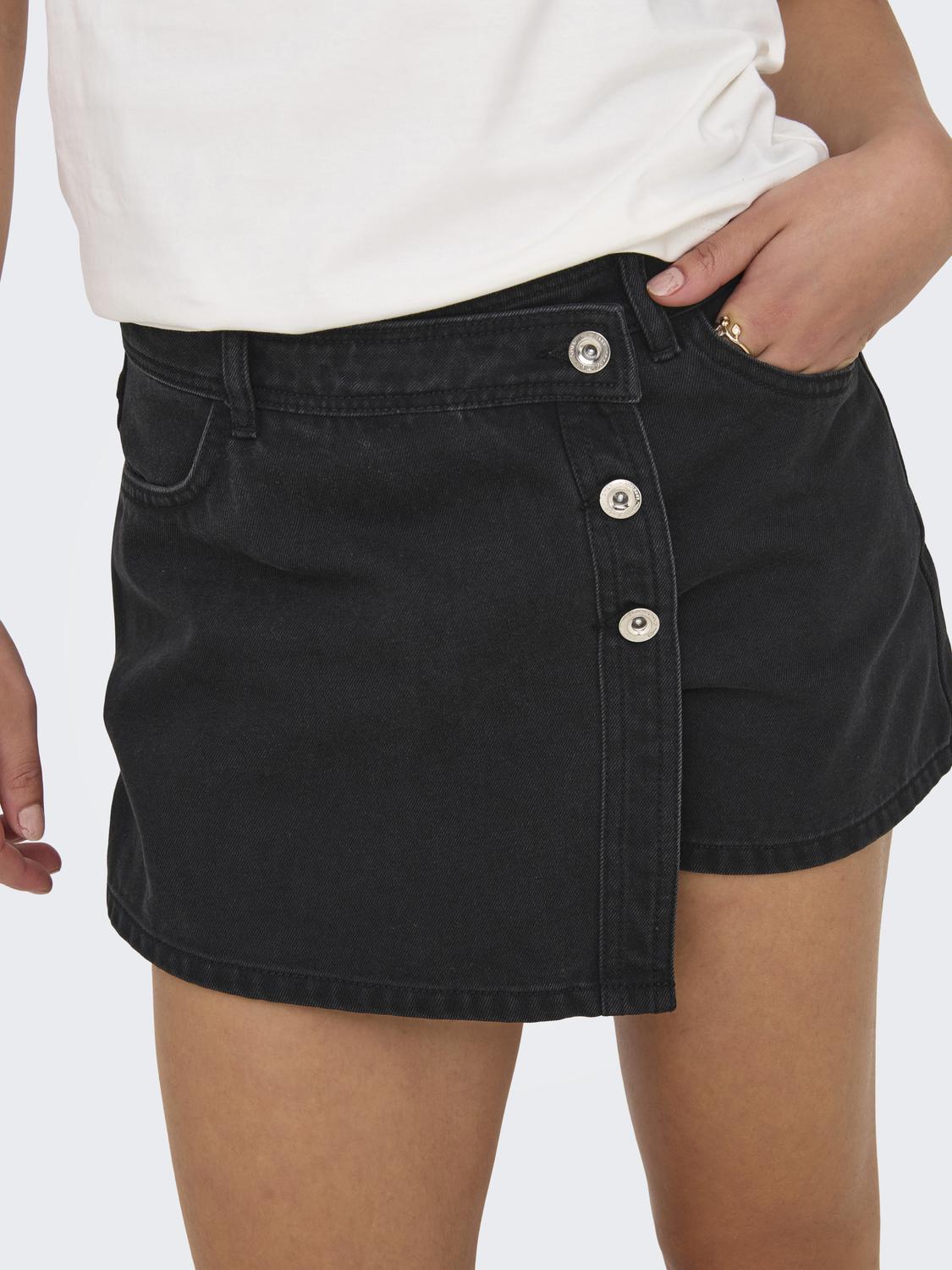 ONLLESLY Mini Denim Wikkel Skort - 5