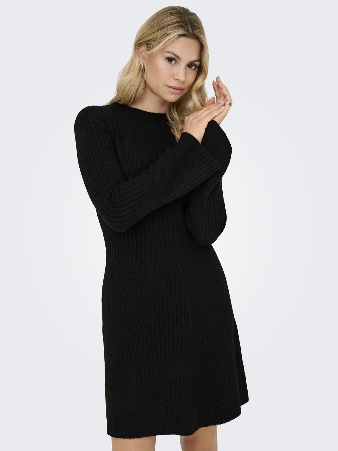 ONLMARLIN LIFE LS SHORT DRESS EX KNT - 4