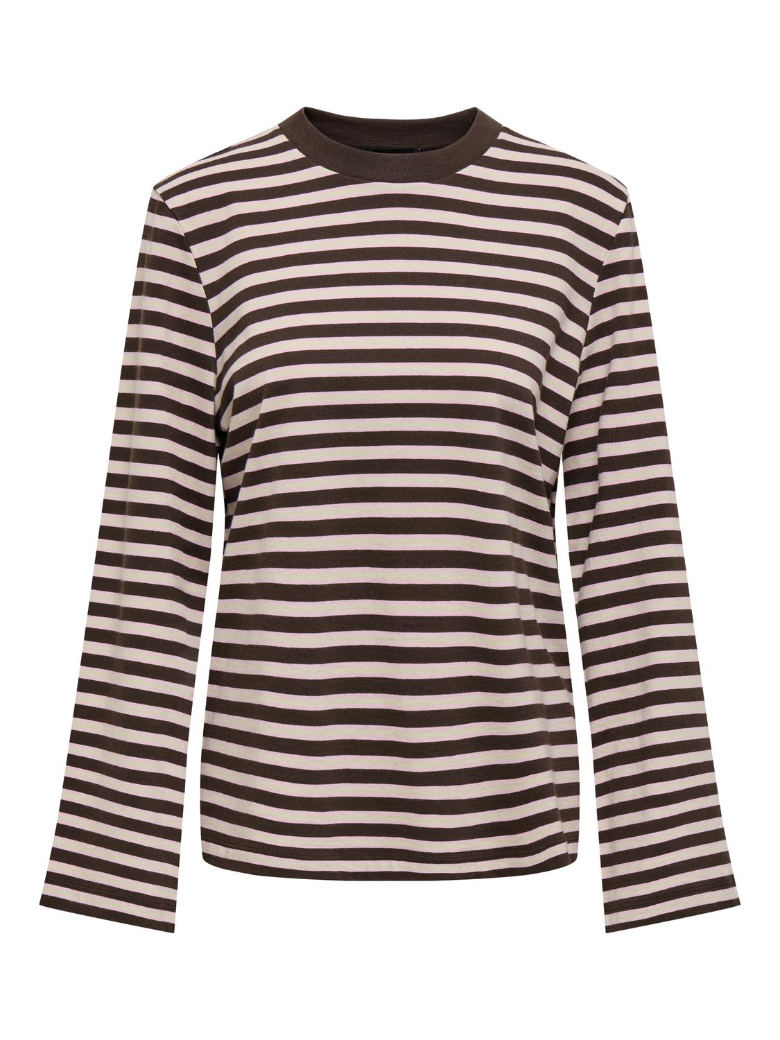 PGLISA STRIPE L/S TOP JRS