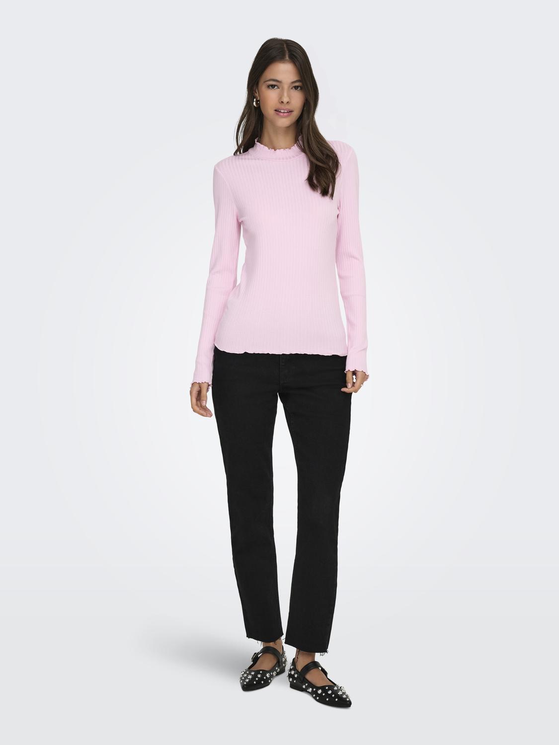 JDYFRANSISKA L/S HI-NCK TOP JR NOOS - 6
