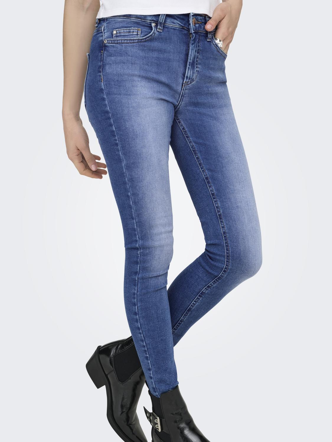 ONLBLUSH SKINNY JEANS MED MEDIUM TALJE - 5