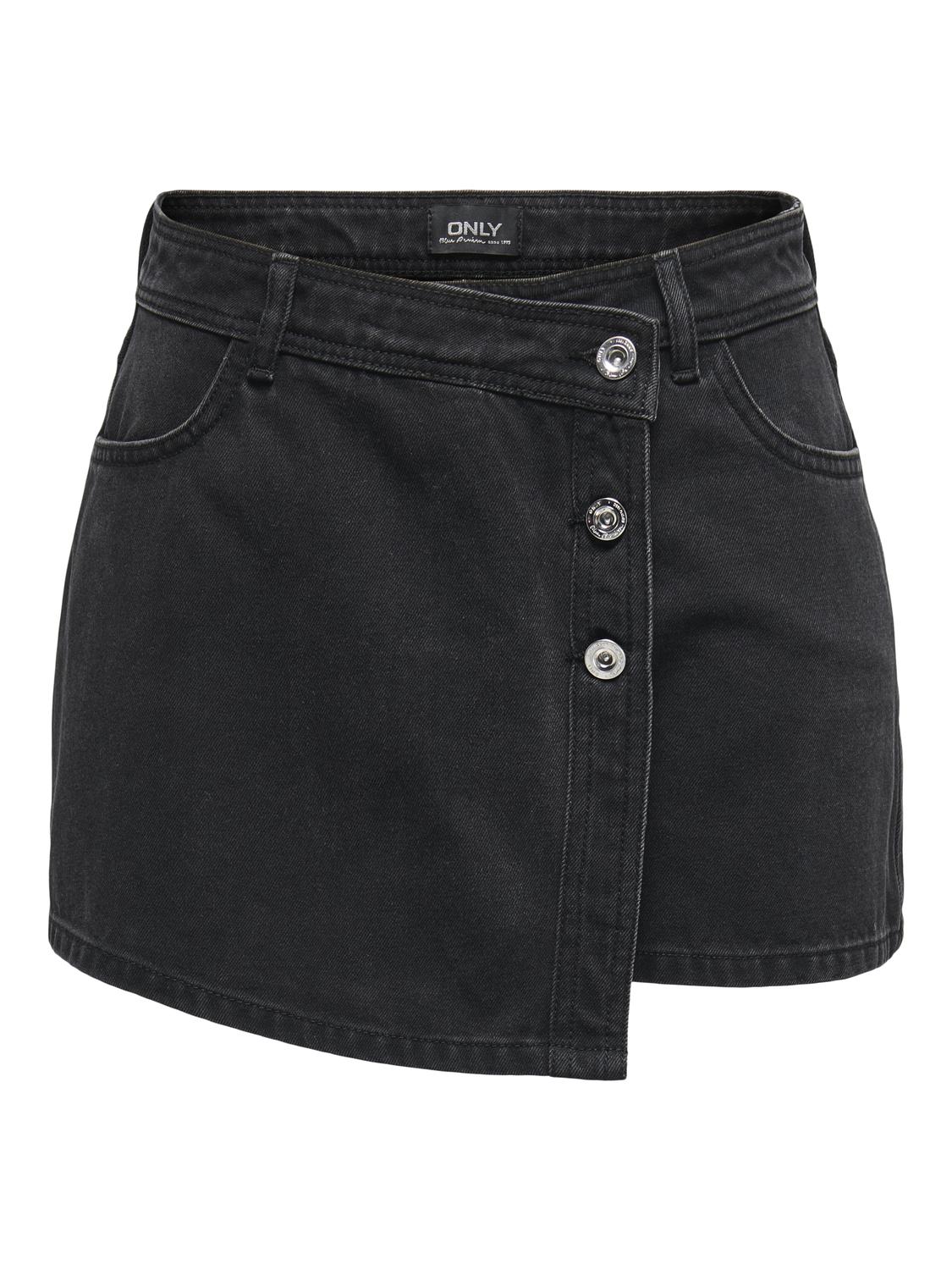 ONLLESLY Mini Denim Wikkel Skort - 3