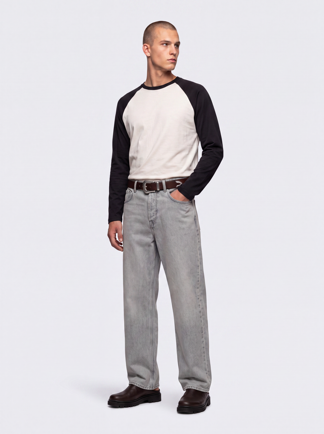 ONSHEATON RAGLAN LS TEE NOOS - 4