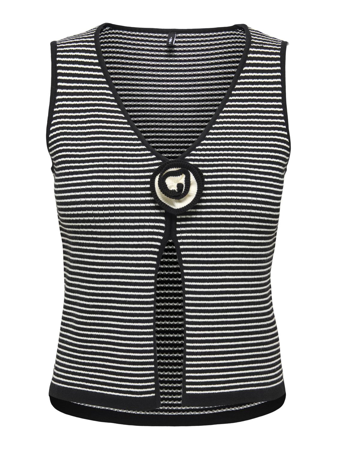 ONLFAITH SL V-NECK ROSE EX KNT