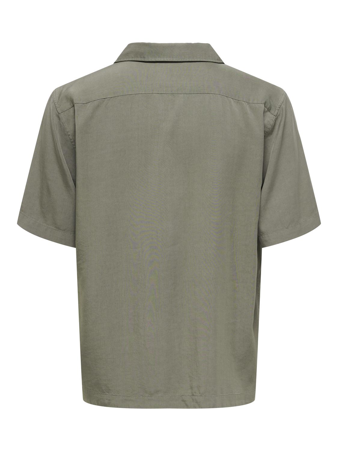 ONSPERU SS REG TENCEL SHIRT NOOS - 7