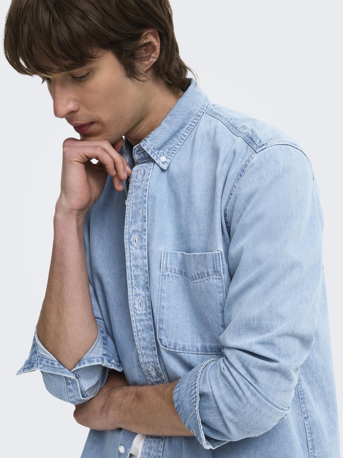 ONSORSON REGULAR YFM DNM SHIRT NOOS - 4