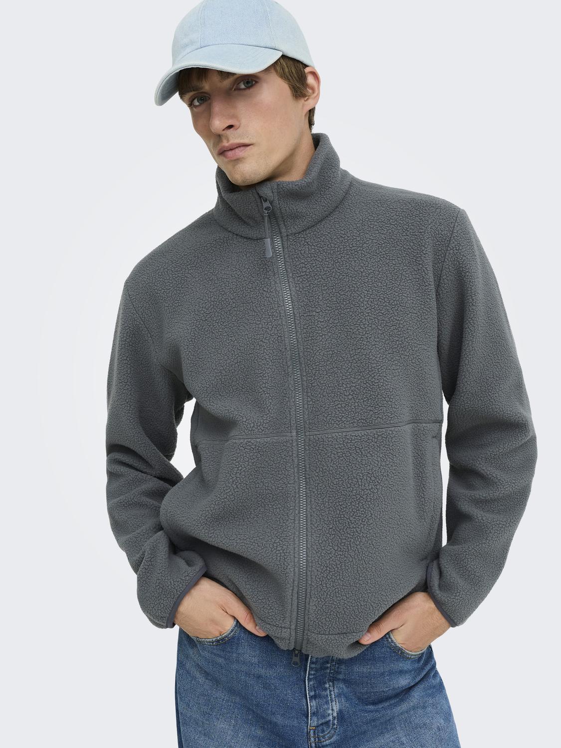 ONSJASON PRTC FLEECE JACKET OTW NOOS - 5