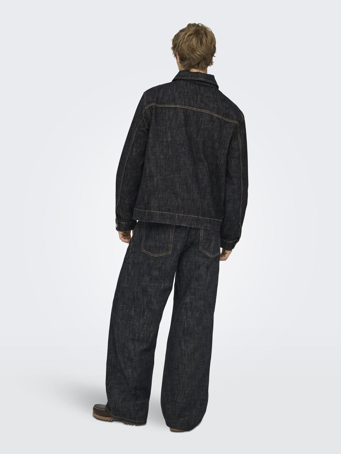ONSREMI WIDE BLACK RINSE 8567 DOT DNM - 2