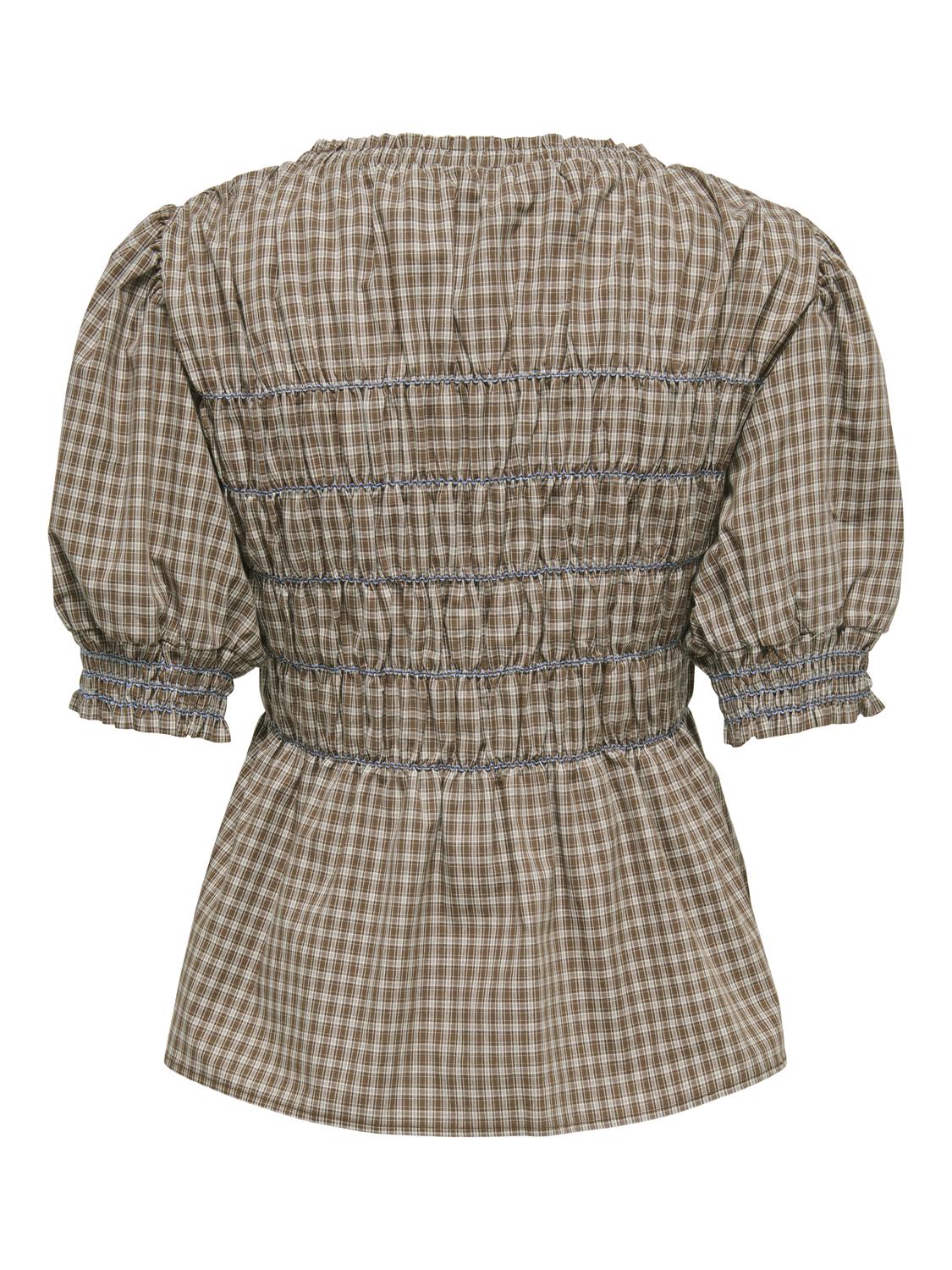 ONLJOSY S/S SMOCK TOP WVN EX - 7
