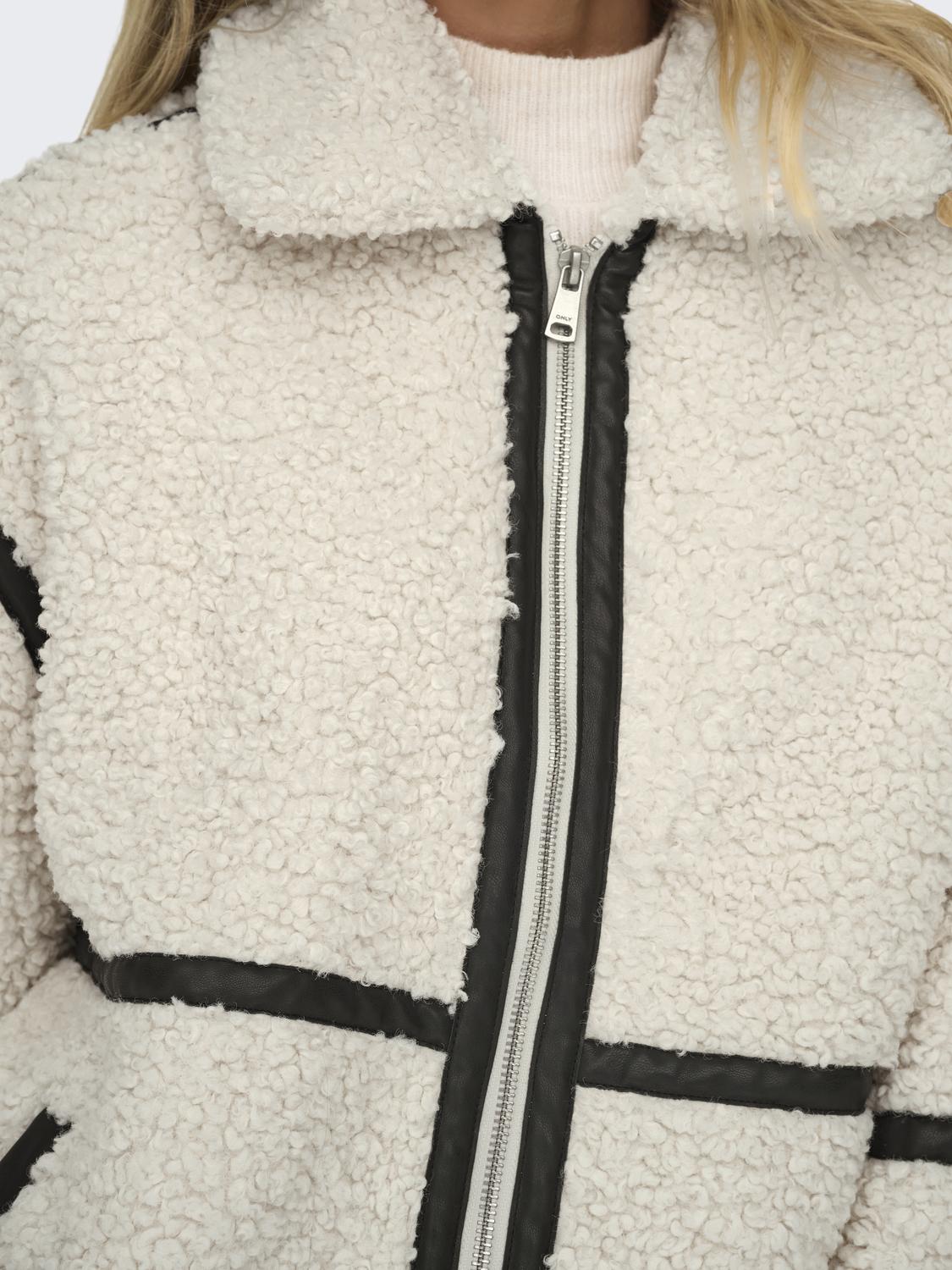 ONLPARIS TEDDY JACKET LIFE OTW OS - 4