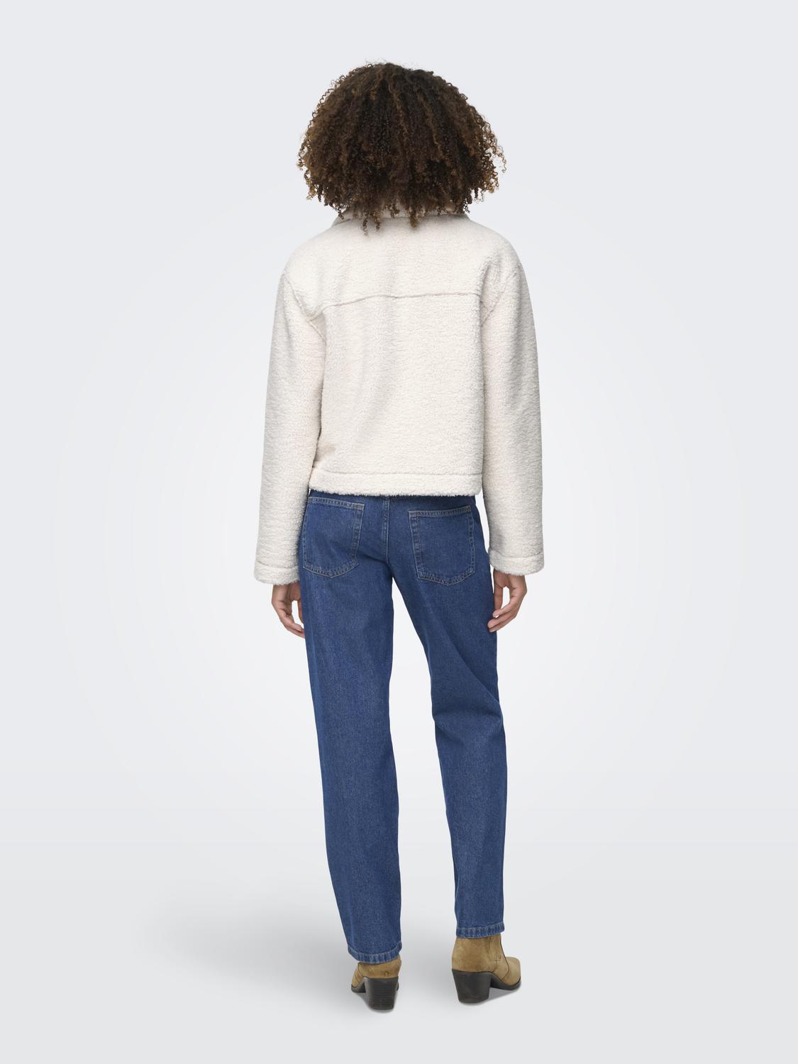 ONLLILI SHORT TEDDY JACKET OTW - 2
