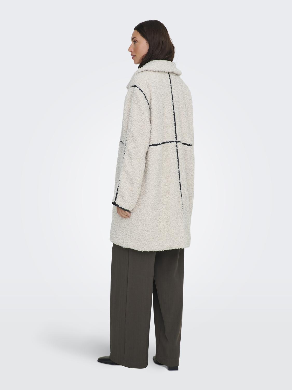 ONLRUBI SHEARLING COAT OS OTW - 2