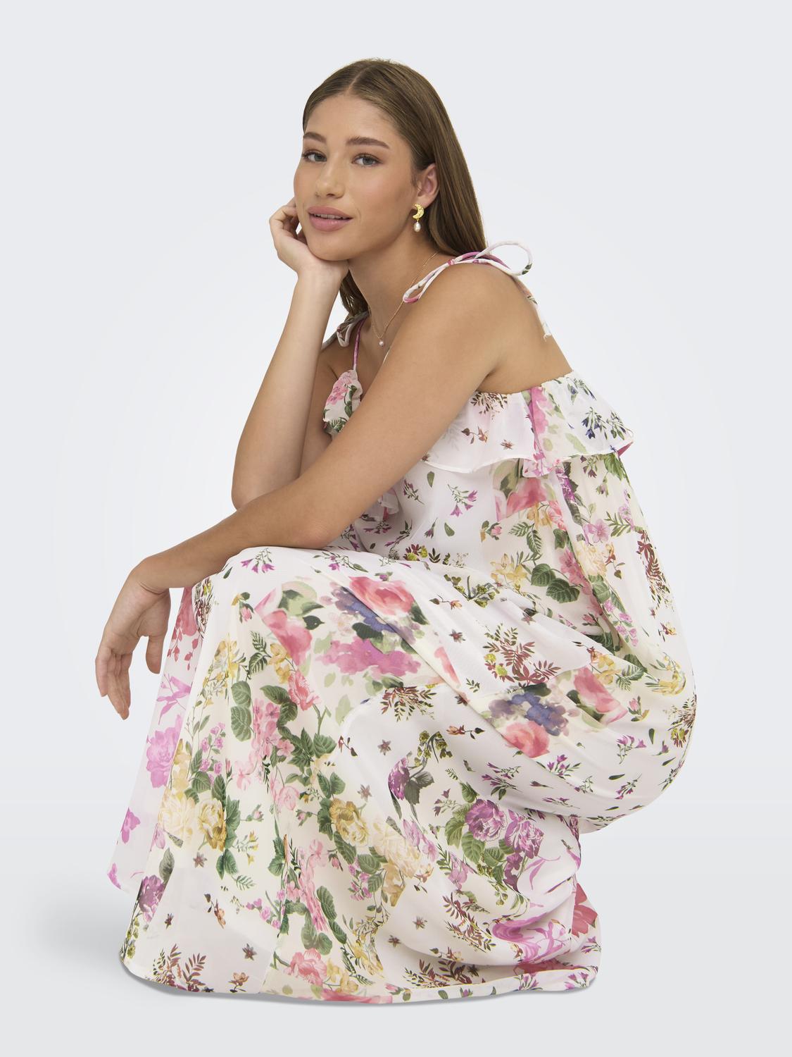 ONLMILLA STRAP MAXI DRESS WVN - 4