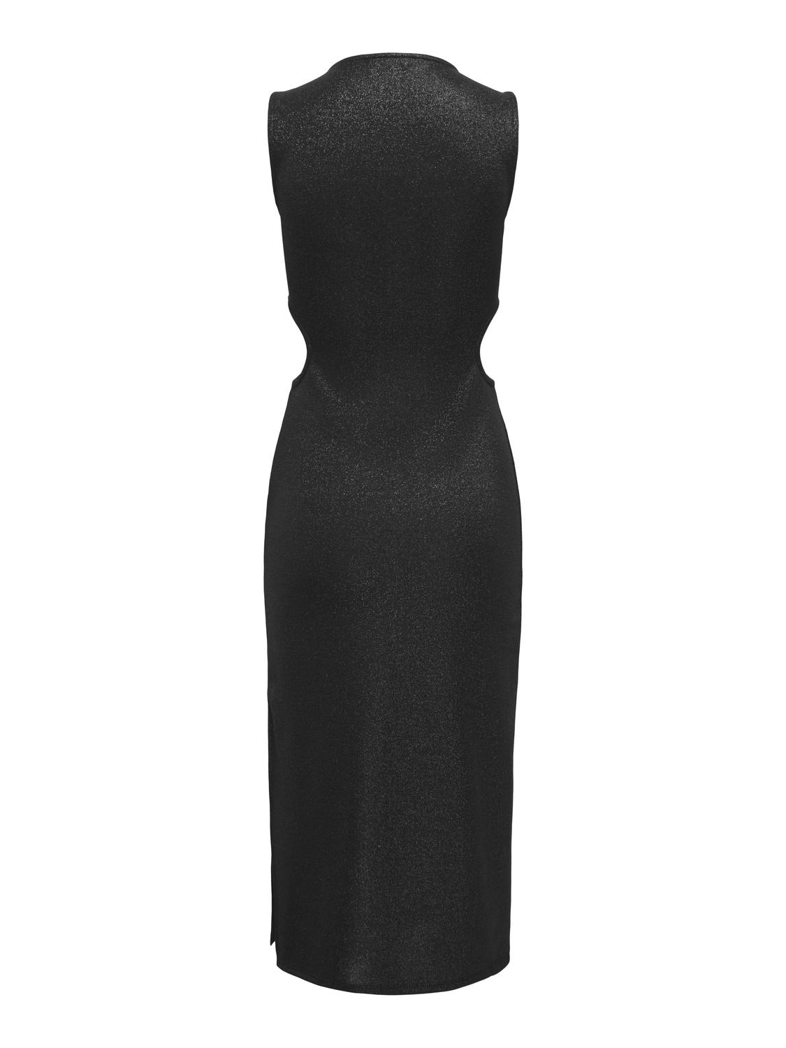 PGENNA S/L CUTOUT MIDI DRESS JRS - 2