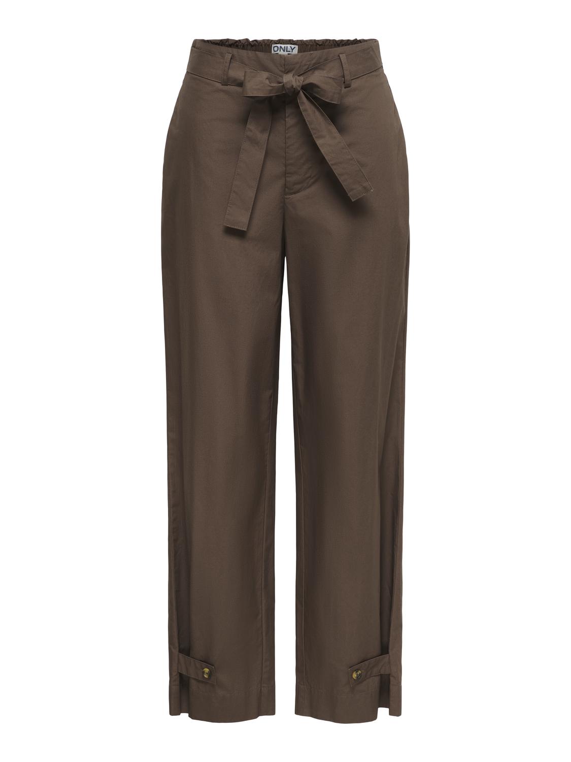 ONLSERNIE MW BUTTON STRIGHT PANT PNT - 3