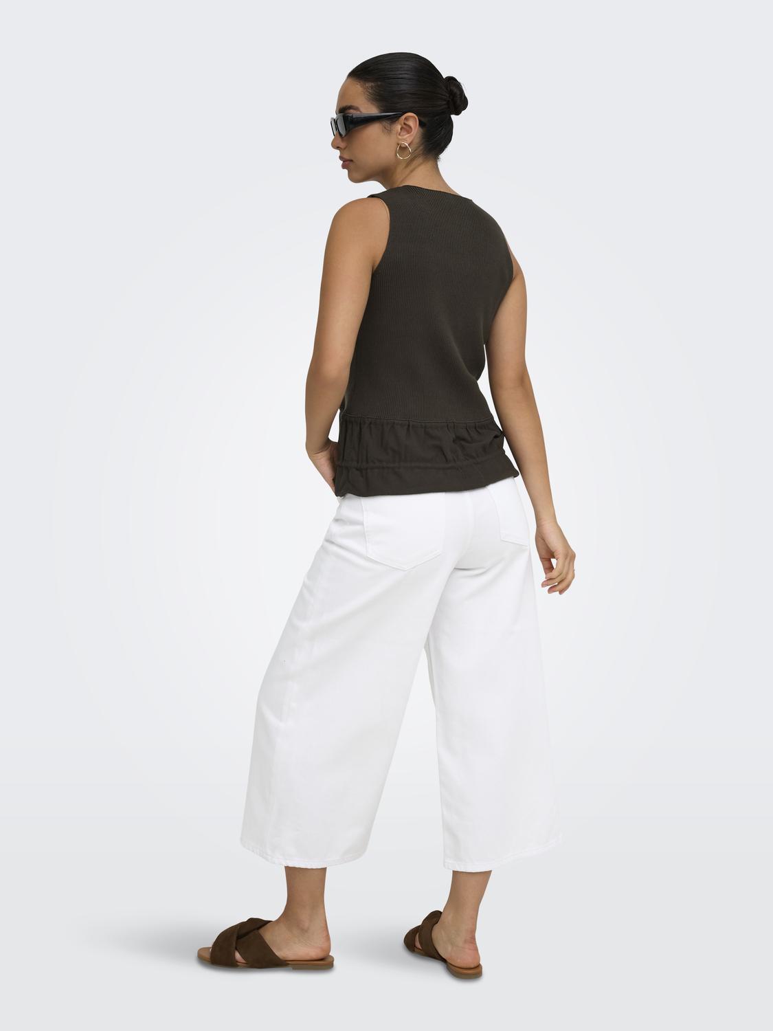 ONLNILA SL V-NECK DETAIL EX KNT - 2
