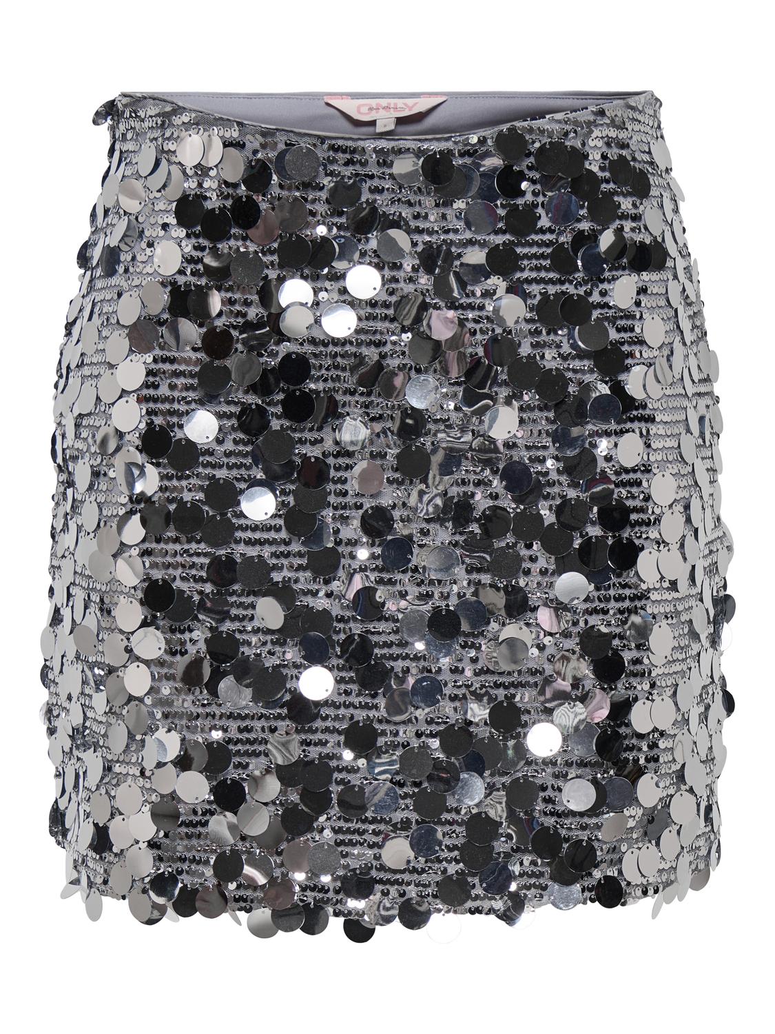ONLJADEL SEQUINS SKIRT WVN - 3