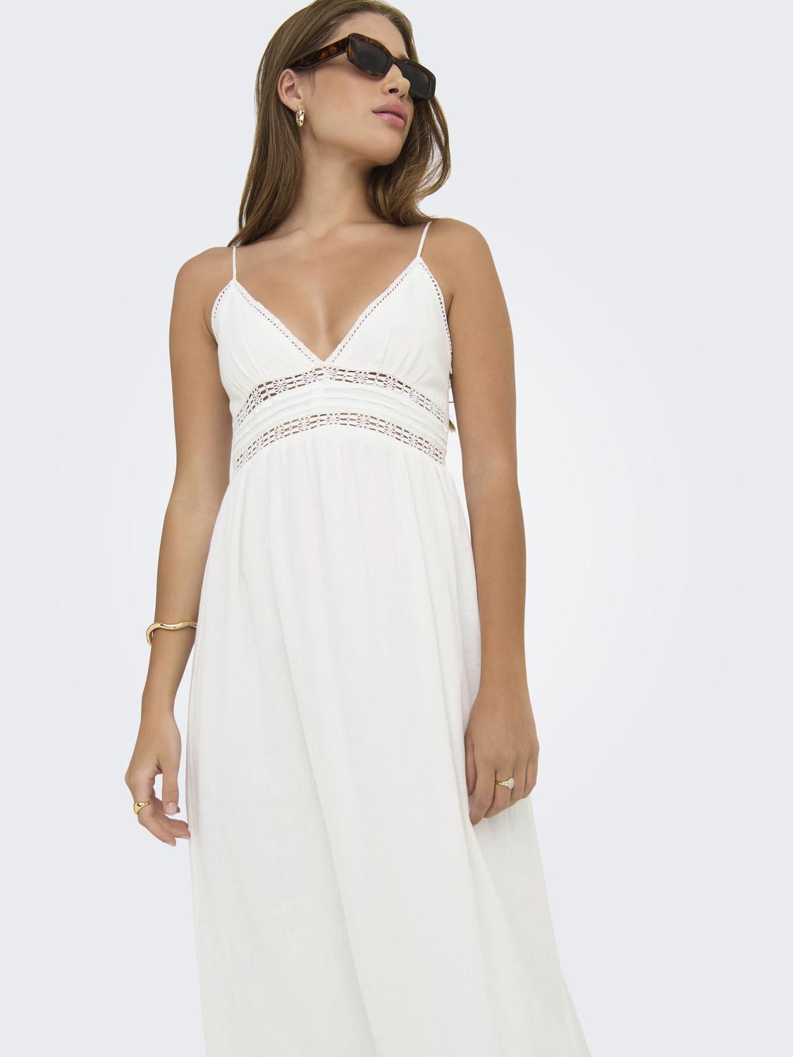 ONLEMBER S/L LONG RUFFLE DRESS WVN - 4