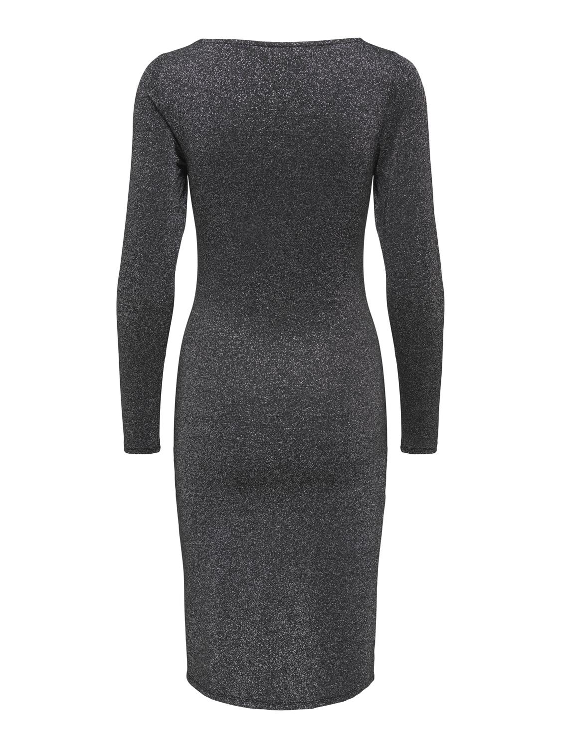 PGJOSIE L/S GLITTER DRESS JRS - 3