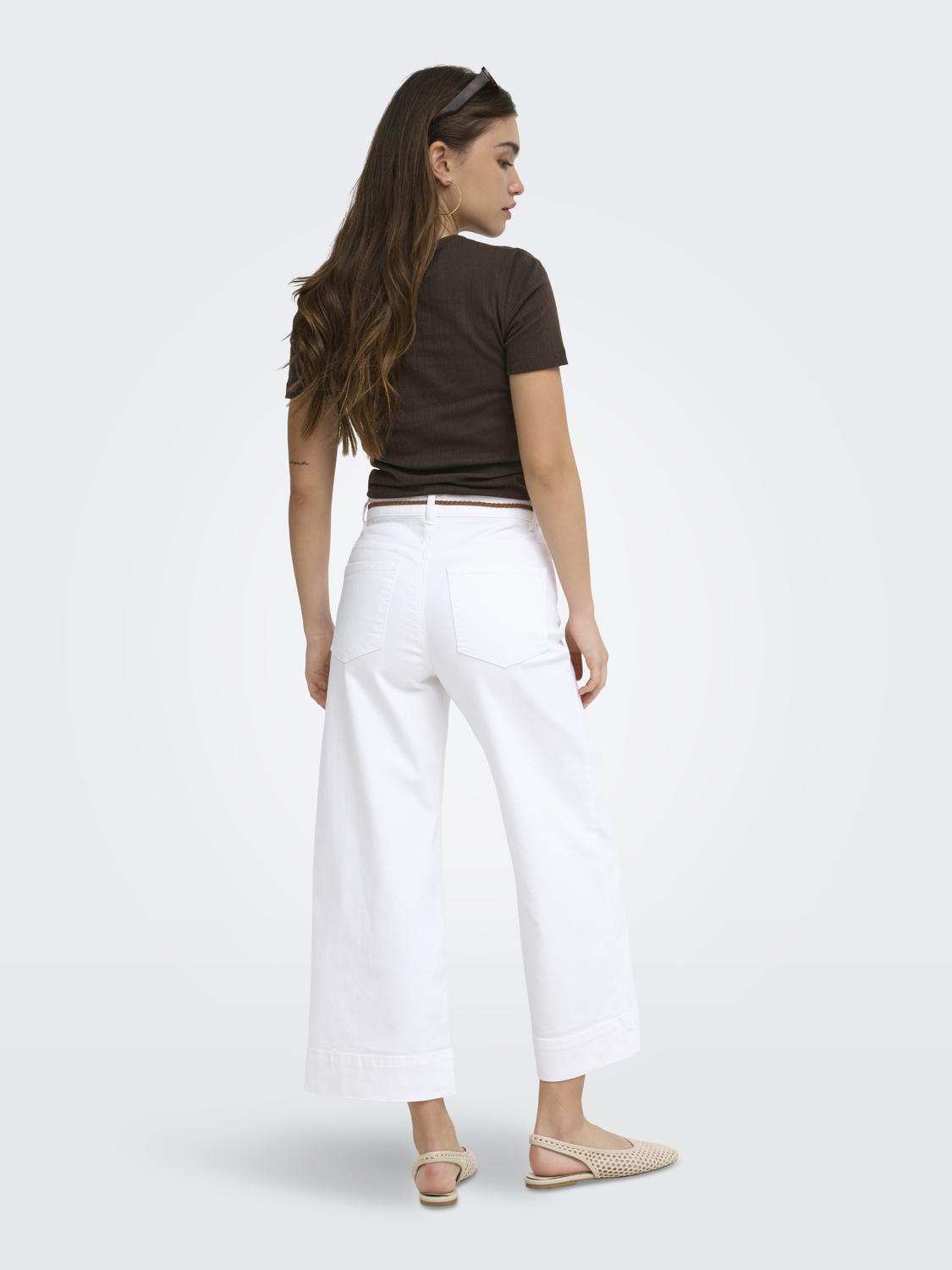 ONLMADISON HW BELT WD CRP WHI DNM GUA000 - 2