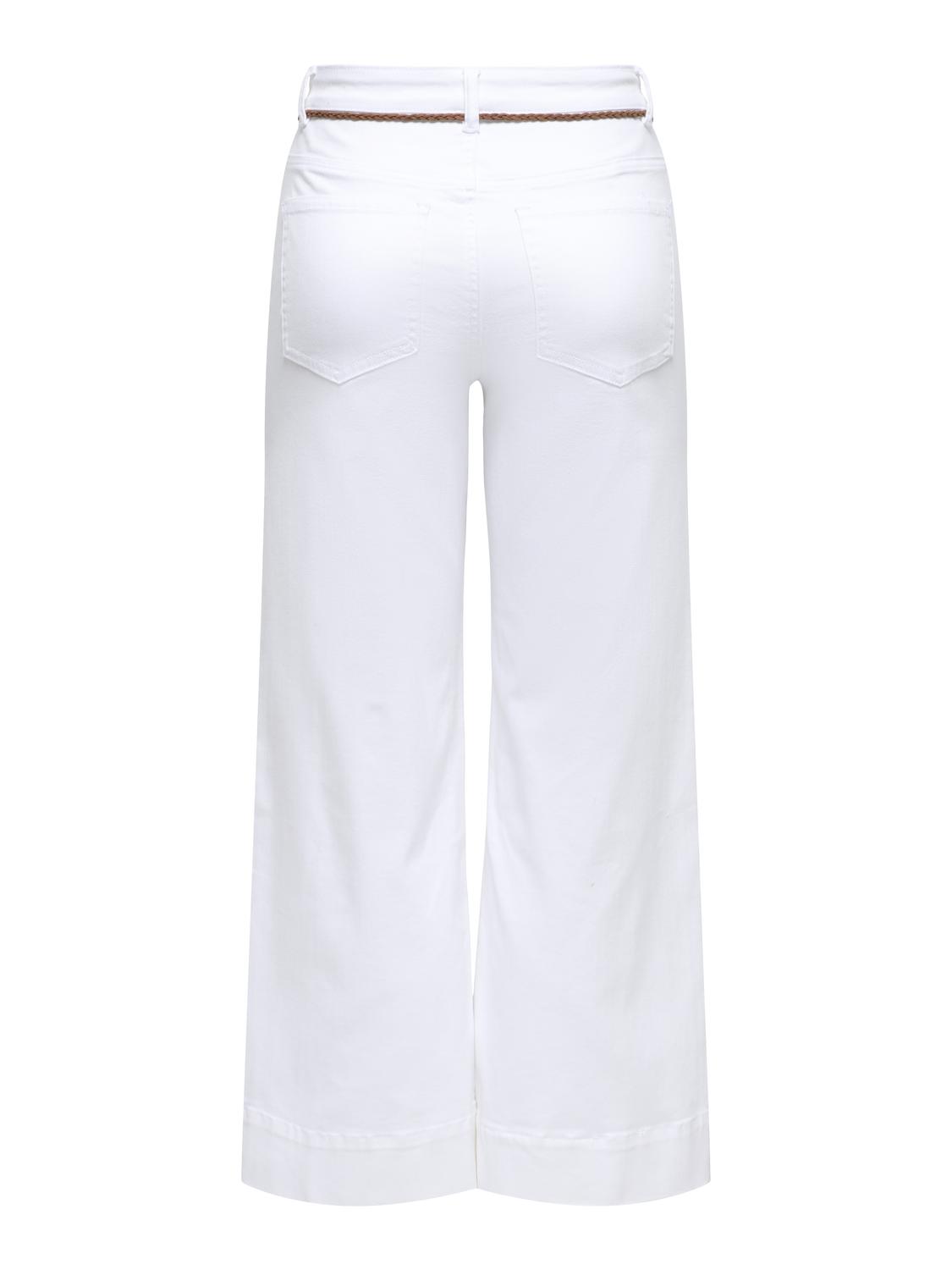 ONLMADISON HW BELT WD CRP WHI DNM GUA000 - 8