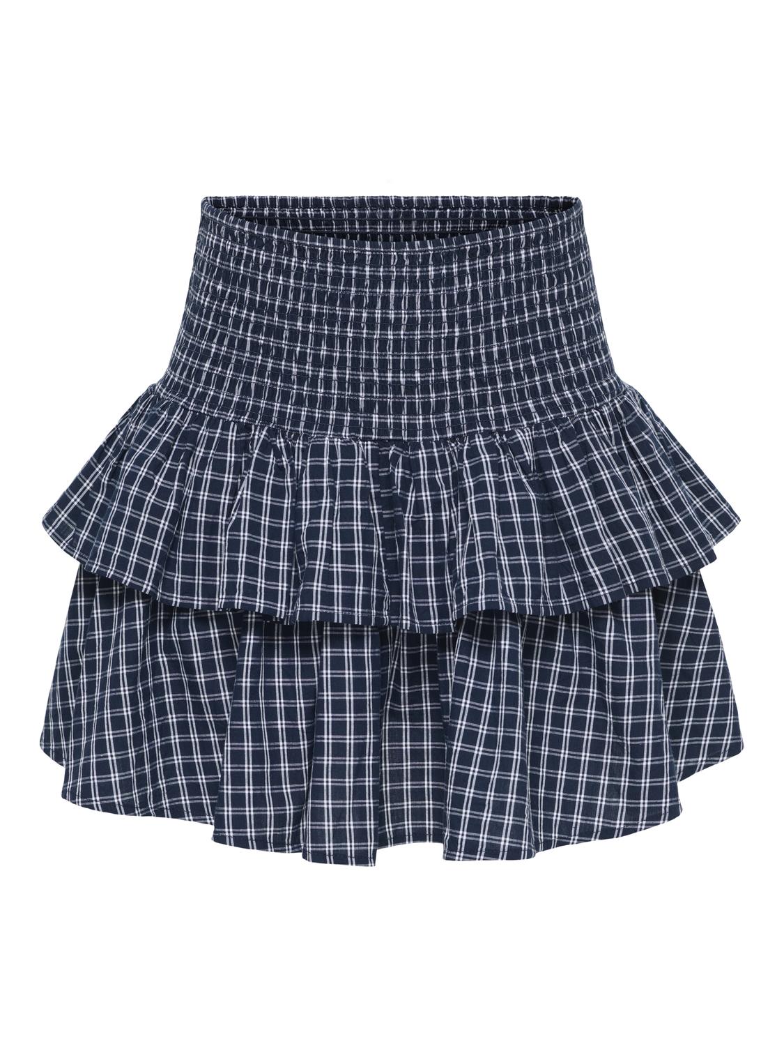 PGSERRA LAYRED SHORT SKIRT WVN