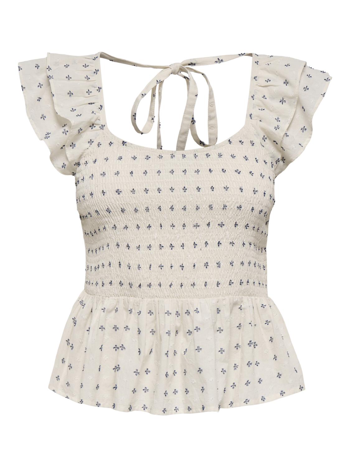PGNEW JULIETTA S/S TOP WVN
