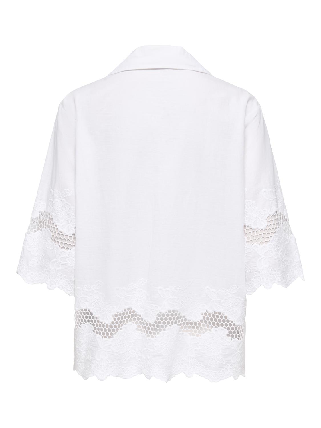 JDYSVEA 2/4 EMB SHIRT WVN EXP - 7