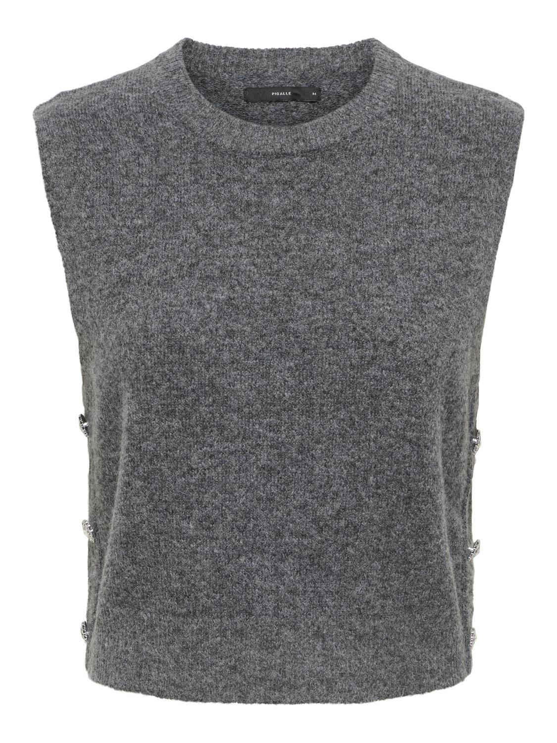 PGCARLA Mouwloos Herfst Winter Regular Fit Gebreid Vest
