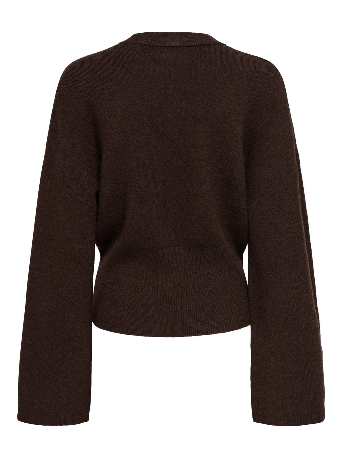 PGELAINA L/S WAISTED PULLOVER KNT - 3