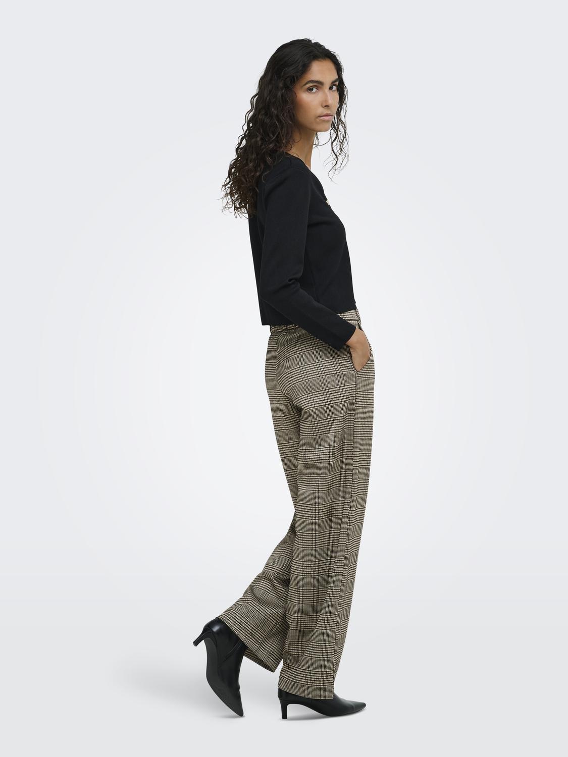 JDYGEGGO MIA LONG CHECK PANT JRS NOOS - 2