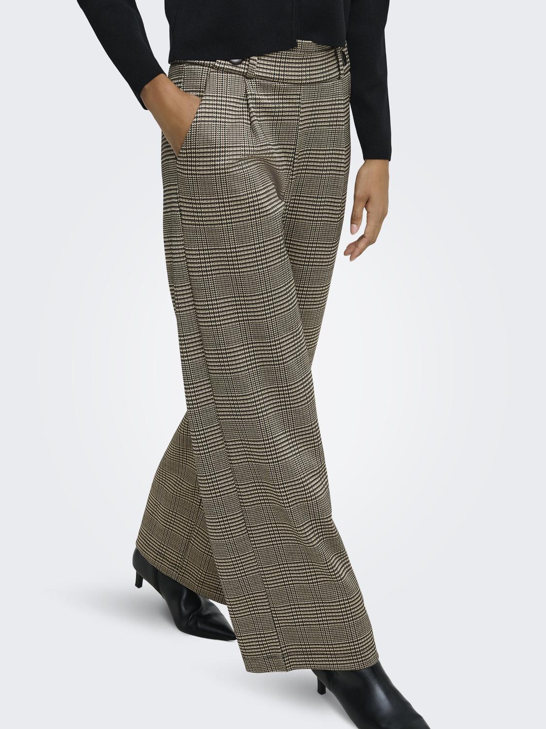 JDYGEGGO MIA LONG CHECK PANT JRS NOOS - 5