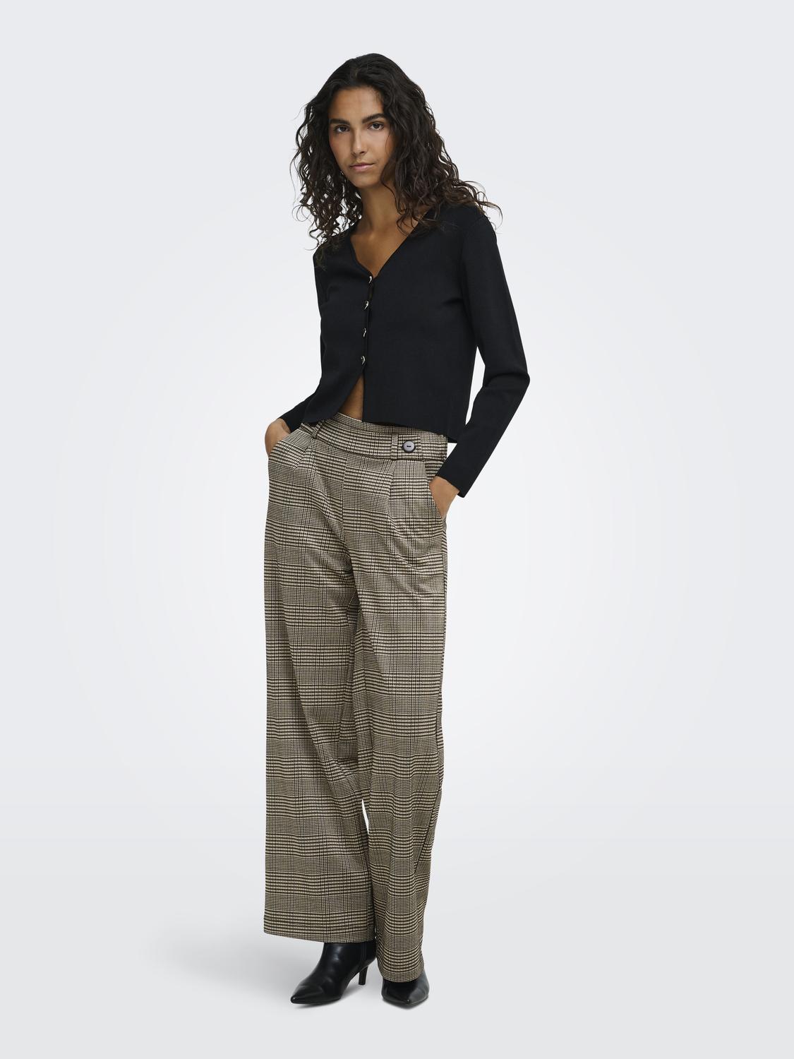 JDYGEGGO MIA LONG CHECK PANT JRS NOOS - 6