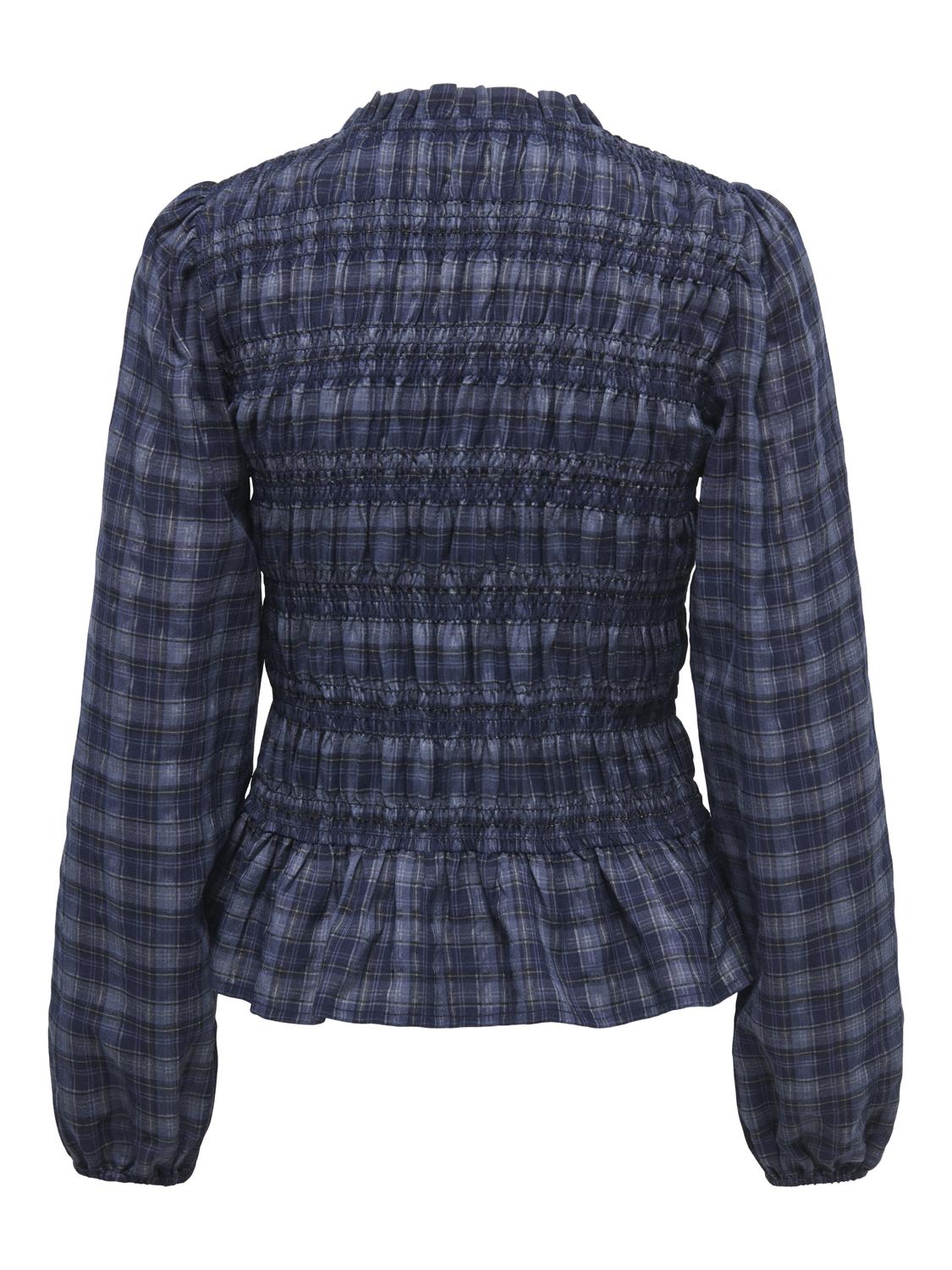 PGJASMIN L/S CHECK SMOCK SHIRT WVN - 3