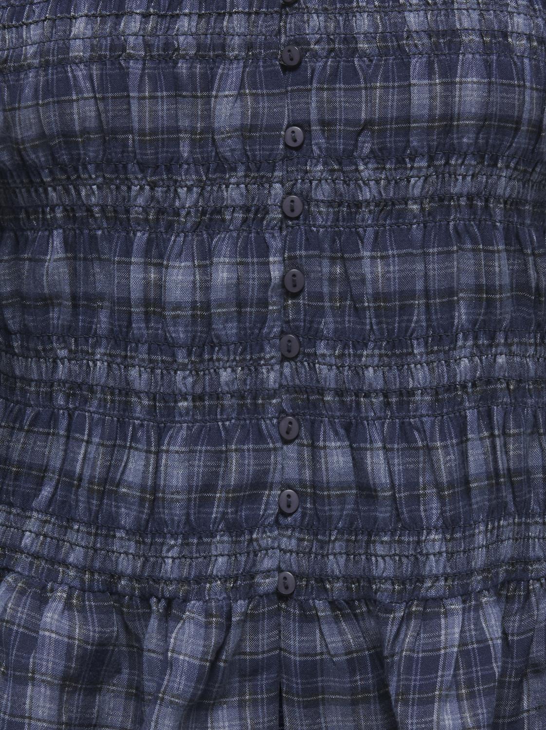 PGJASMIN L/S CHECK SMOCK SHIRT WVN - 2