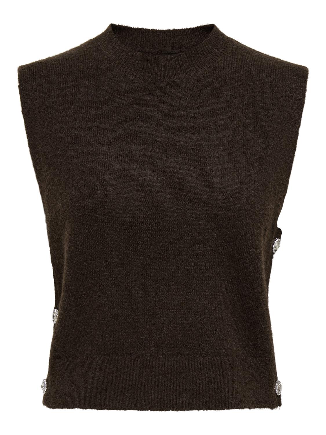 PGCARLA Mouwloos Herfst Winter Regular Fit Gebreid Vest