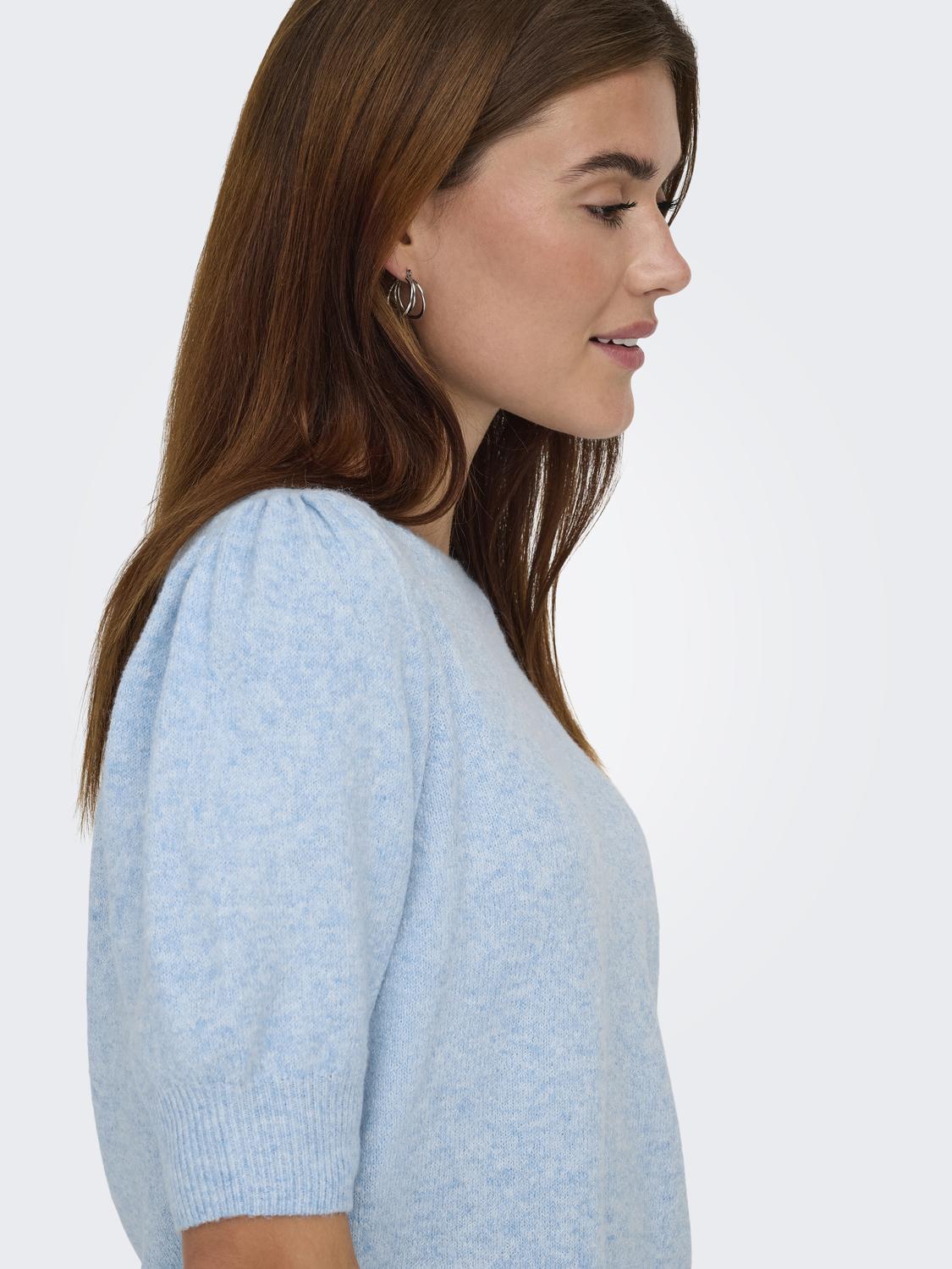 ONLRICA Lange ermer Strikket genser med O-halspassform - 5