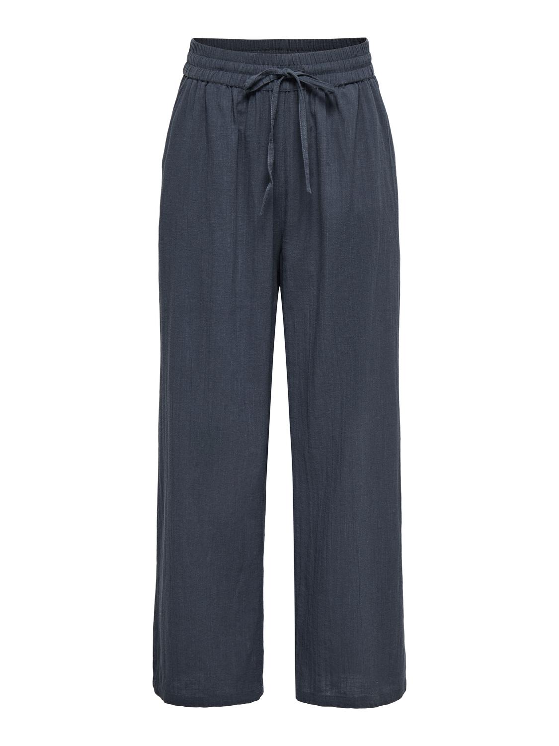 ONLTIZANA Grunnleggende elastisk midjebukse med sidelommer - 3